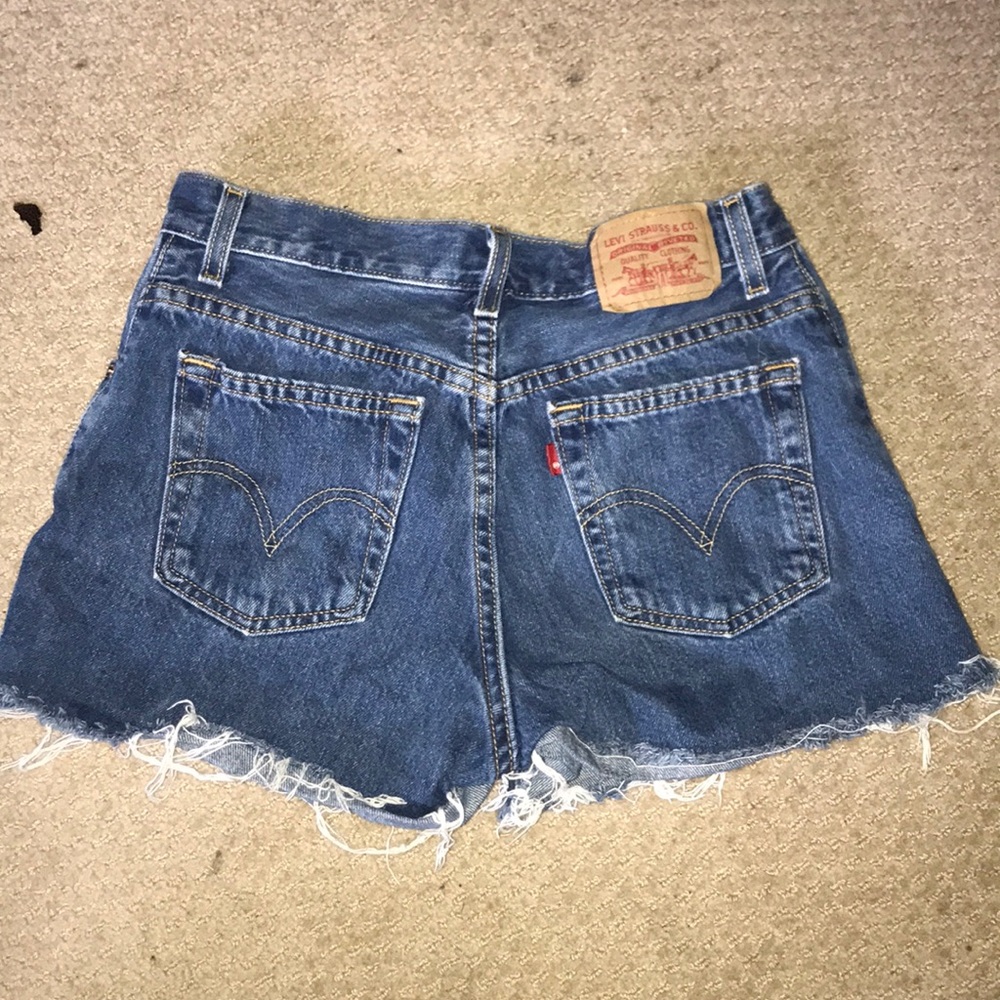 Vintage Levi Strauss Distressed Shorts